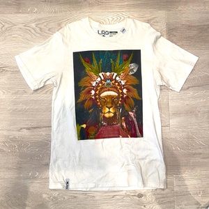 Men’s White Graphic Tee